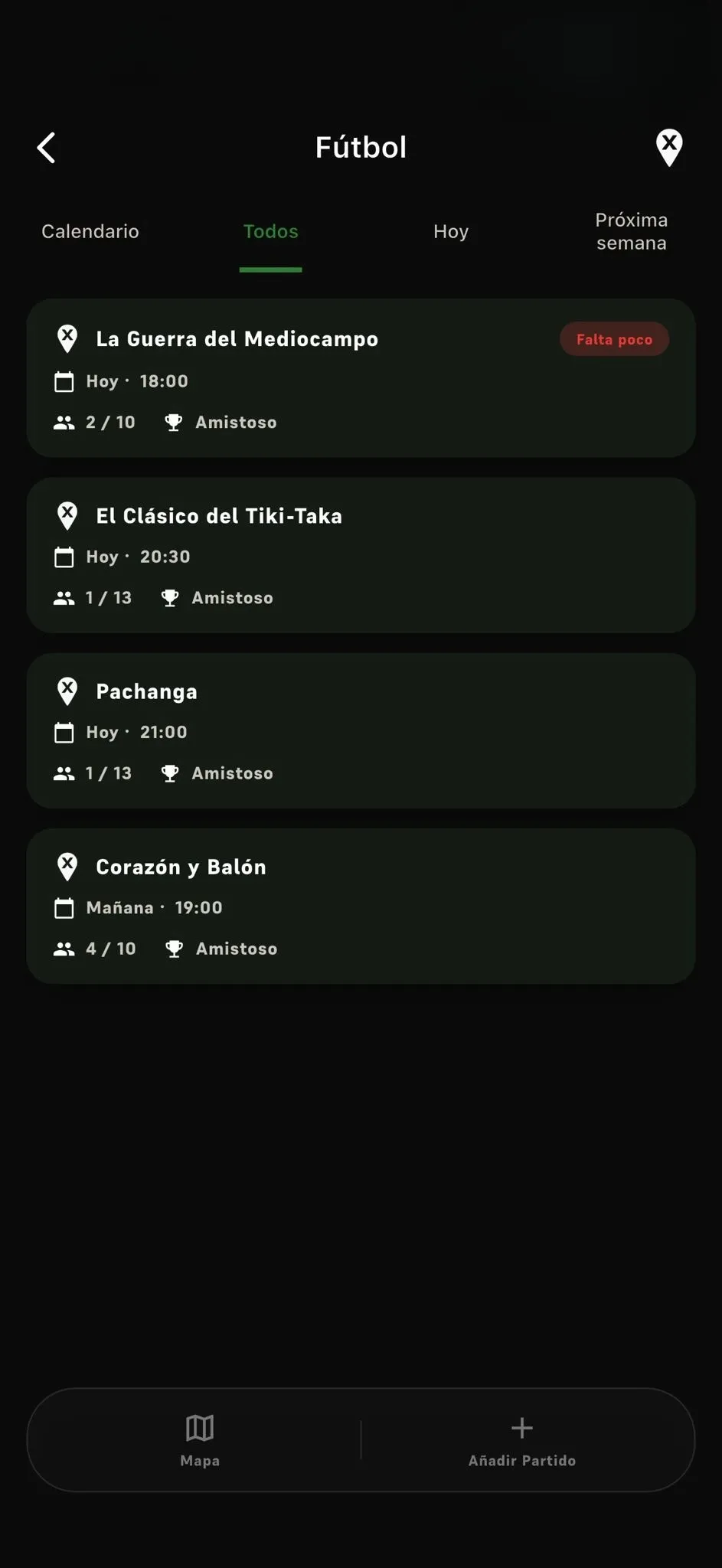 Pantalla de acceso a XOGA